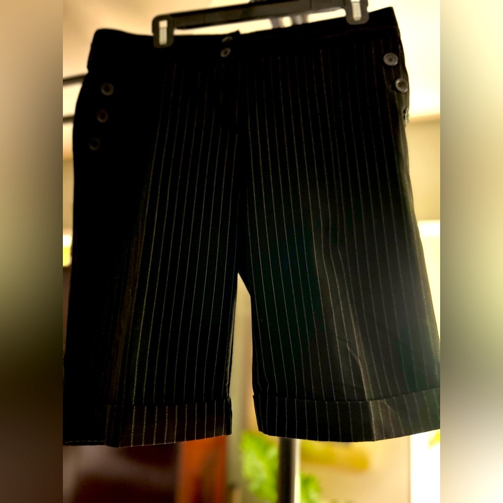 Cuffed Long Shorts